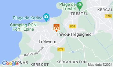 Map Perros-Guirec House 116092