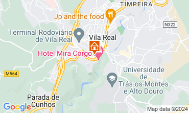 Map Vila Real Apartment 127984