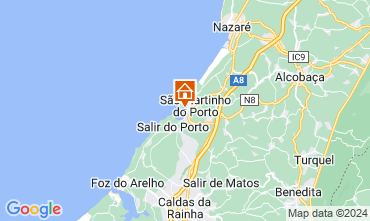 Map So Martinho do Porto Apartment 46571