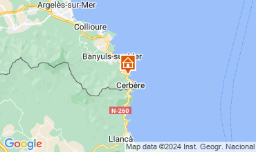 Map Banyuls-sur-Mer Apartment 123861