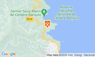 Map Banyuls-sur-Mer Apartment 123861