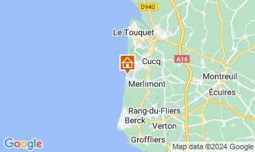 Map Le Touquet Villa 119449