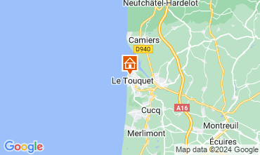 Map Le Touquet Apartment 7771