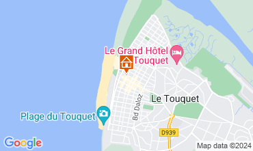 Map Le Touquet Apartment 7771