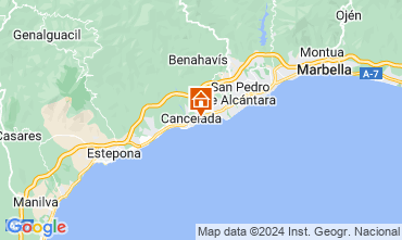 Map Marbella Villa 119319