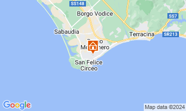 Map San Felice Circeo Villa 90918