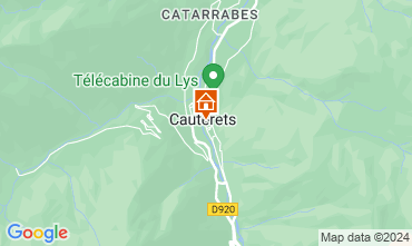 Map Cauterets Apartment 4070