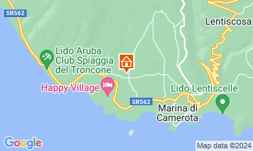 Map Marina di Camerota Bed and breakfast 78882