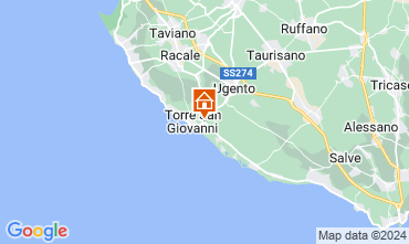 Map Ugento - Torre San Giovanni Apartment 128193