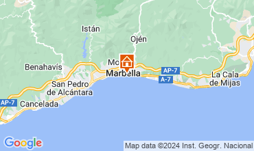 Map Marbella Apartment 124154