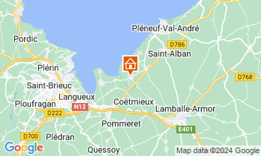 Map Pleneuf Val Andr Vacation rental 108848
