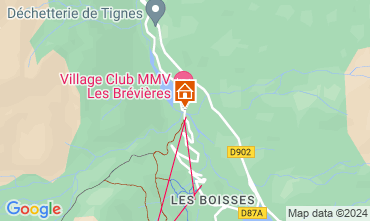 Map Tignes Chalet 3083