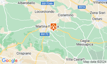 Map Martina Franca Villa 127494