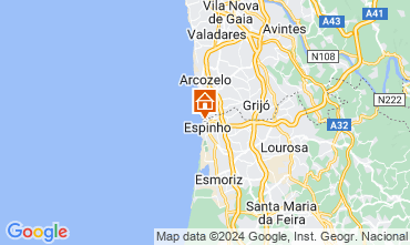 Map Espinho Apartment 109556