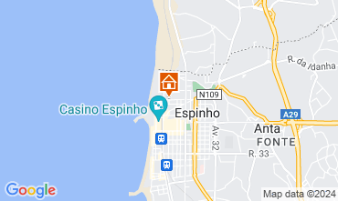 Map Espinho Apartment 109556