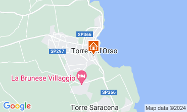 Map Torre dell'Orso House 110299