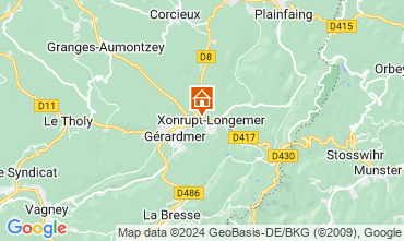 Map Grardmer Chalet 60405