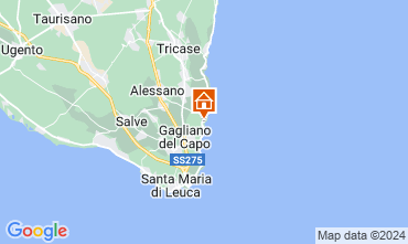 Map Marina di Novaglie One-room apartment 74731