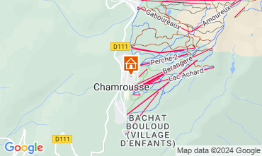 Map Chamrousse Apartment 75632