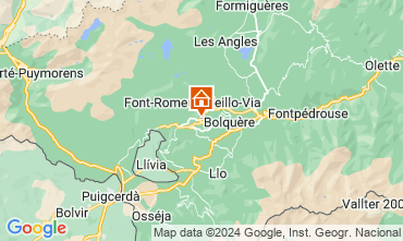 Map Font Romeu Apartment 91444