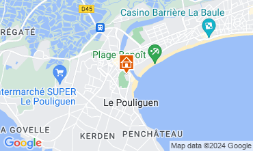 Map Le Pouliguen Apartment 67931