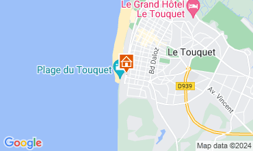 Map Le Touquet One-room apartment 15973