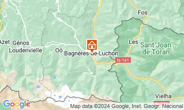 Map Bagnres-de-Luchon Villa 117160