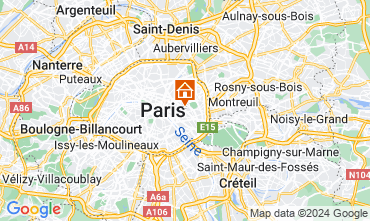 Map PARIS Apartment 114702