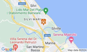 Map Silvi Marina Apartment 79049