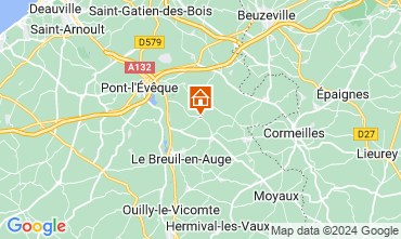 Map Deauville House 127695