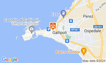 Map Gallipoli Apartment 128653