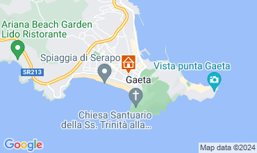 Map Gaeta Apartment 128009