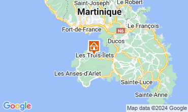 Map Les Trois Ilets Apartment 63028