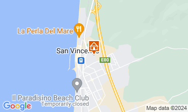 Map San Vincenzo Apartment 126435