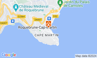 Map Roquebrune Cap Martin Apartment 128741