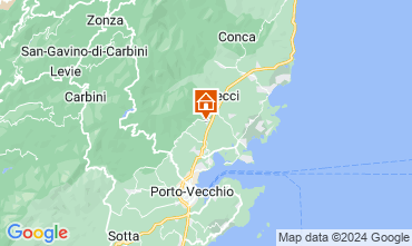 Map Porto Vecchio Villa 92380