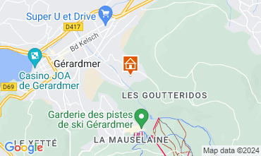 Map Grardmer Chalet 126378