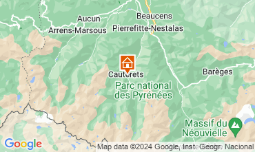 Map Cauterets One-room apartment 117930