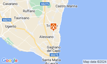 Map Santa Maria di Leuca Apartment 99560