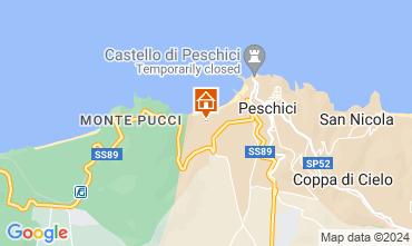 Map Peschici Apartment 89546