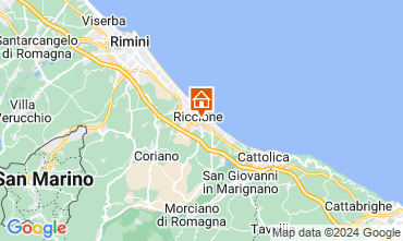 Map Riccione Apartment 110471
