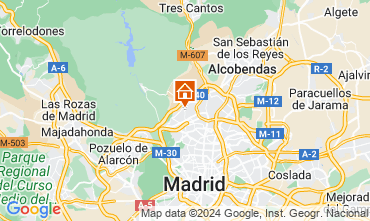 Map Madrid Chalet 127350