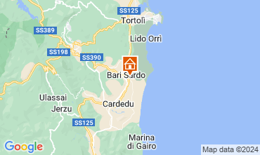 Map Barisardo Apartment 69733