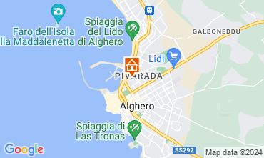 Map Alghero Apartment 108789
