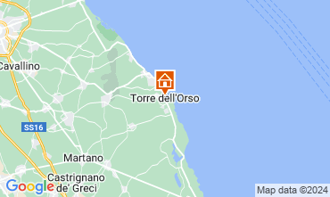 Map Torre dell'Orso Apartment 118207