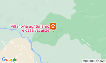 Map Volterra Vacation rental 128210