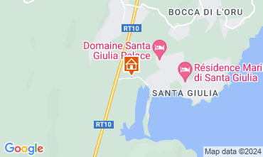 Map Porto Vecchio Villa 84059
