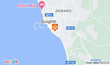 Map Scoglitti Apartment 70347