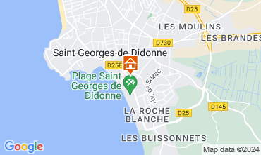 Map Saint Georges de Didonne One-room apartment 114678