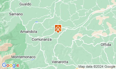 Map Ascoli Piceno Vacation rental 126204